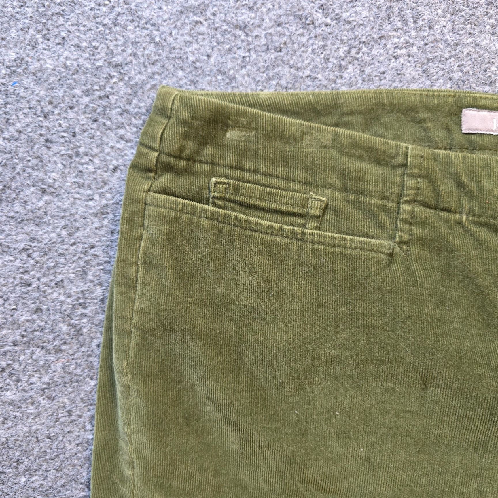 J. Jill J. Jill Pants Womens 8P Petite Green Tapered Corduroy Stretch Casual Academia Shirt? Size 30" / US 8 / IT 44 - 3 Thumbnail