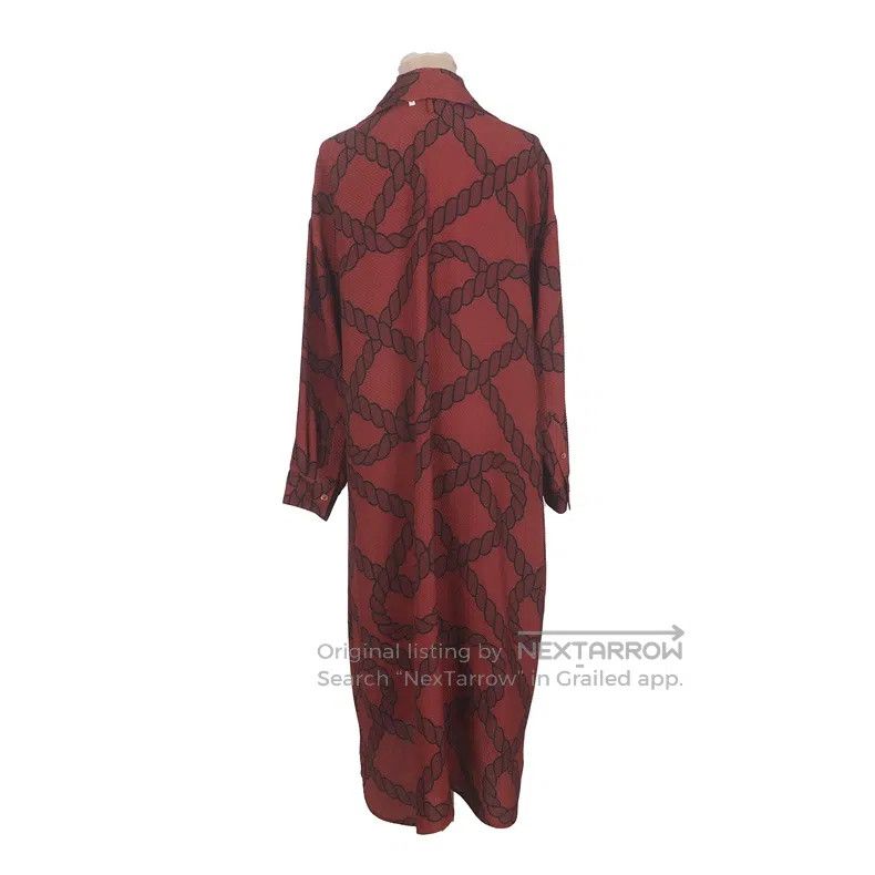 Hermes Hermes Color-blocked mulberry silk shirt Size XS / US 0-2 / IT 36-38 - 2 Thumbnail