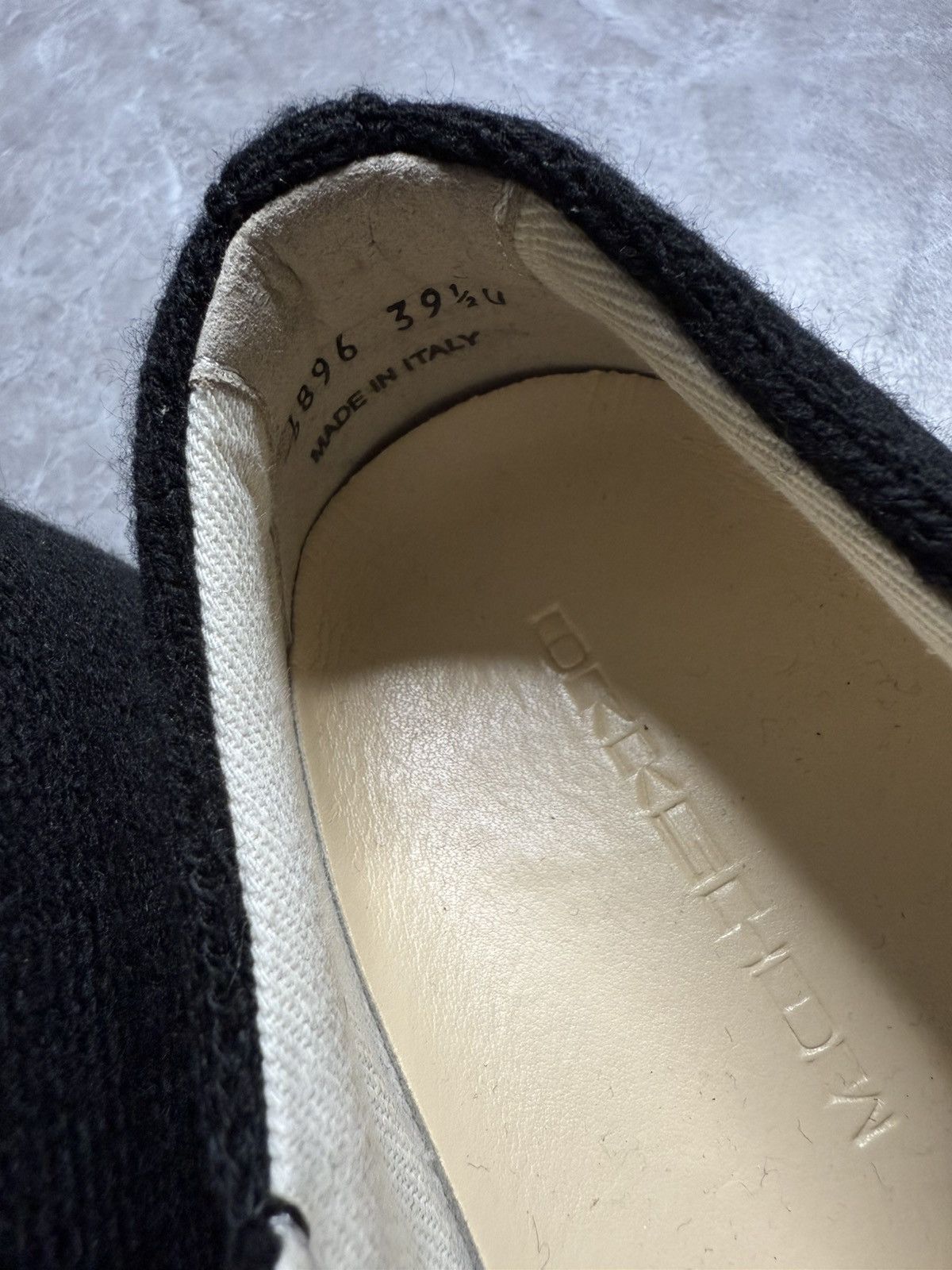 Rick Owens Drkshdw Rick Owens Cloth Ramones Slip Ons Size US 9 / EU 42 - 6 Thumbnail