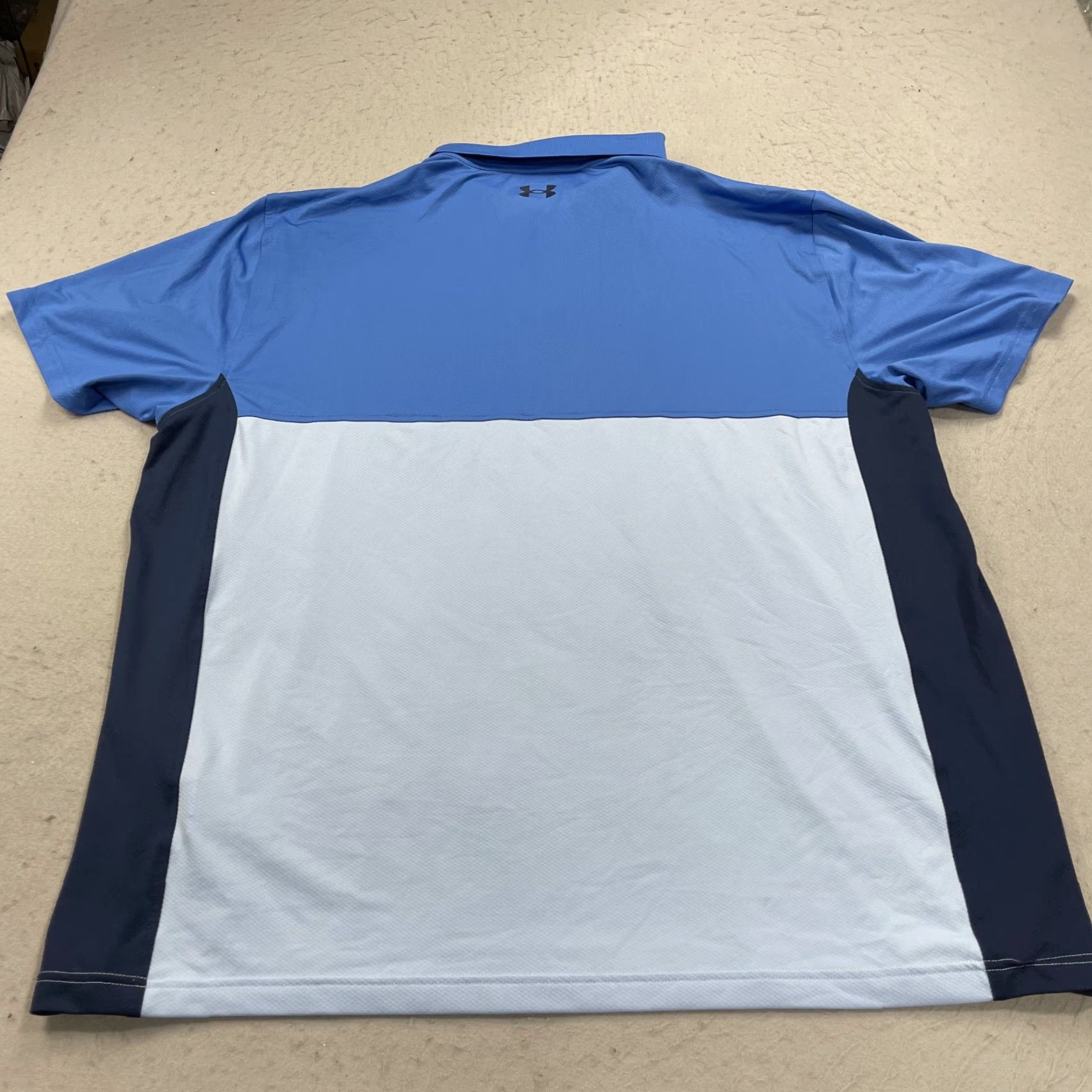 Under Armour Under Armour Golf Shirt Mens 4XL Blue The Performance Polo Stretch UA Logo Polo Shirt Mens 4XL Blue Size US XXL / EU 58 / 5 - 5 Thumbnail
