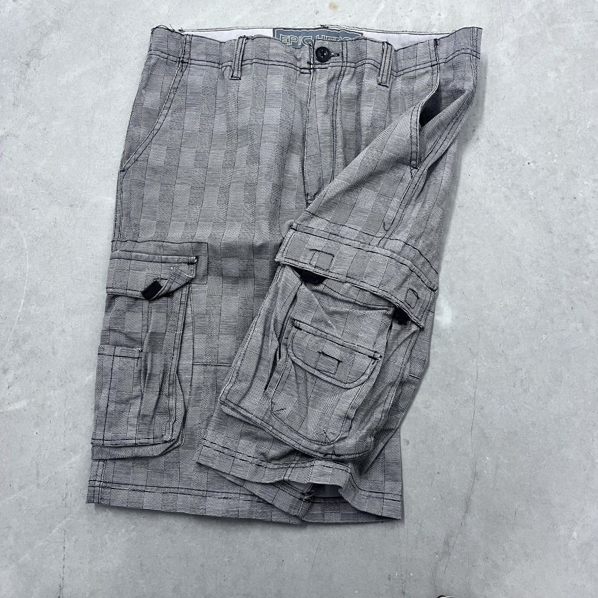 Vintage Crazy Y2K vintage Baggy Epic Hero Cargo Utility Shorts 34 Size US 34 / EU 50 - 5 Thumbnail