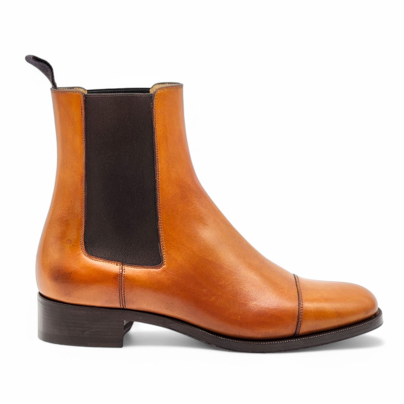 Christian Louboutin Antonio Chelsea Boots Brown Leather EU 40.5 US 7.5 NWB $1350 Size US 7.5 / EU 40-41 - 3 Thumbnail