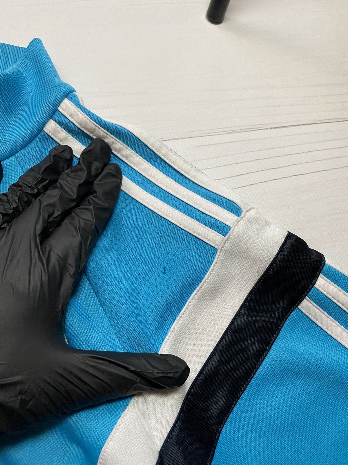 Adidas Adidas Chelsea 2014/15 Training 1/4 zip longlseeve t shirt Size US L / EU 52-54 / 3 - 15 Thumbnail