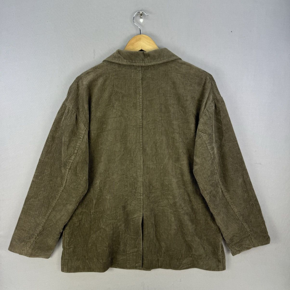 Japanese Brand Lakole Corduroy Double-Breasted Blazer Jacket Size US M / EU 48-50 / 2 - 4 Thumbnail