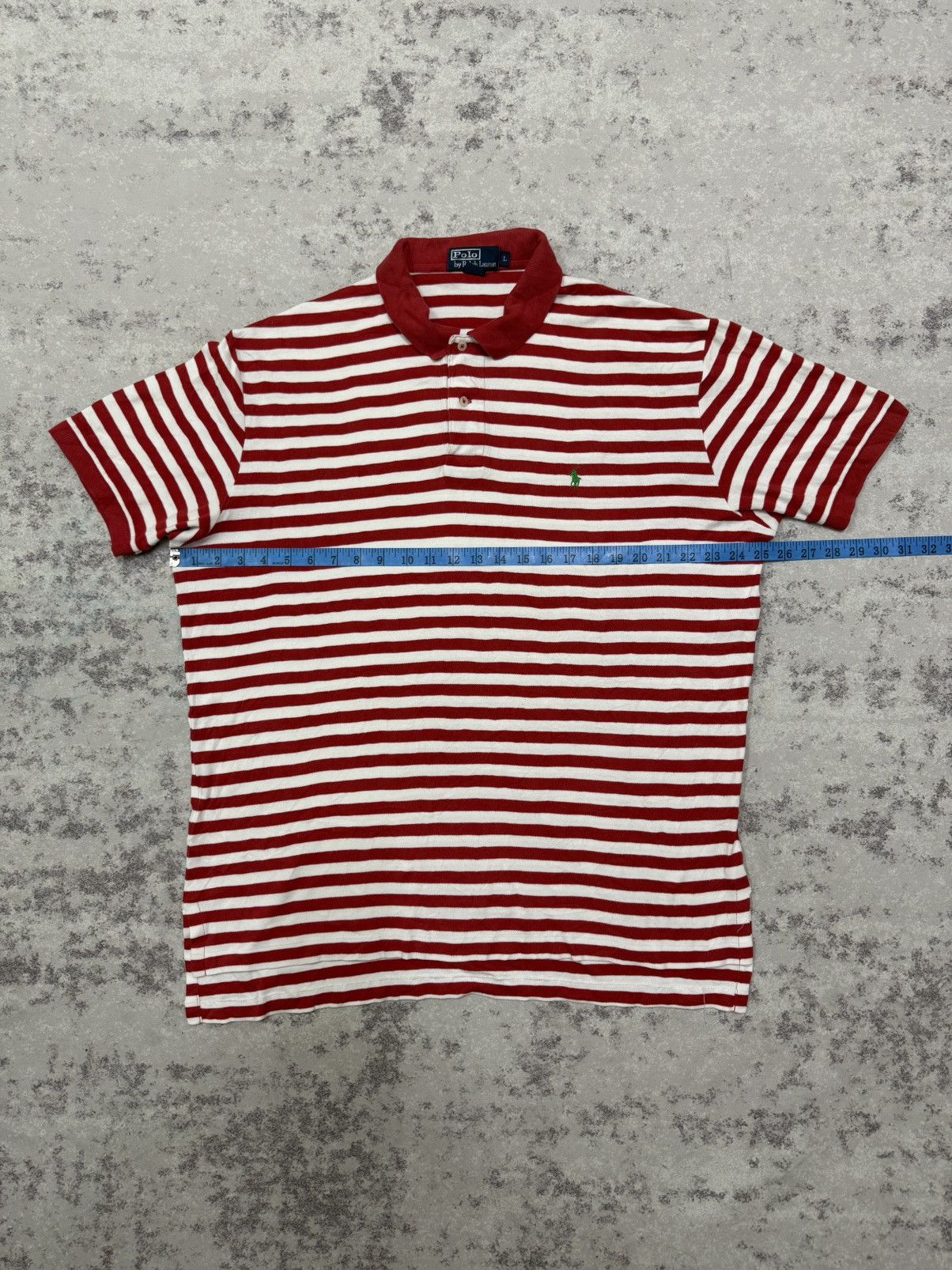 Polo Ralph Lauren Polo by Ralph Lauren Strip Collar Polo Tshirt Size US XL / EU 56 / 4 - 14 Thumbnail