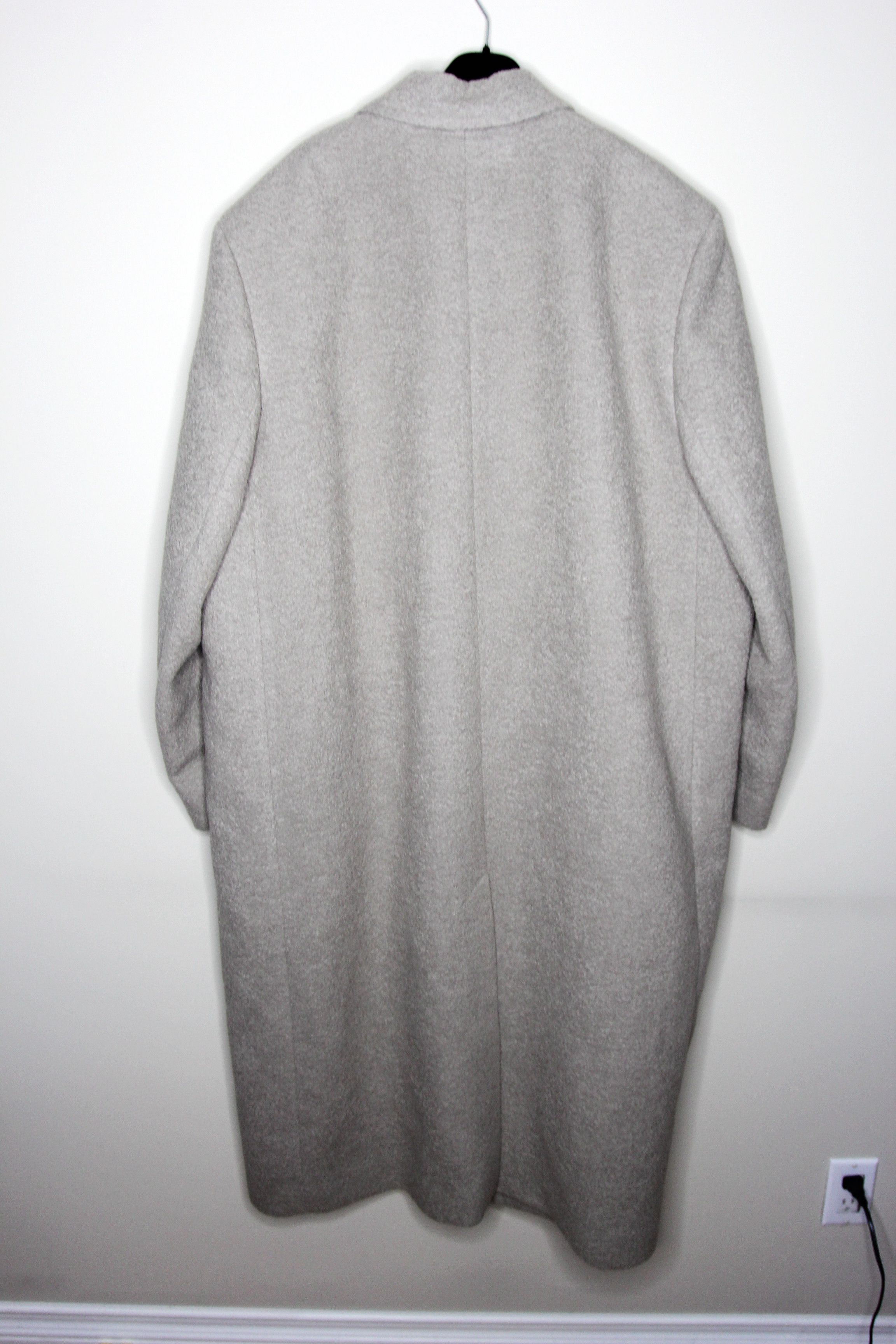 AMI BNWT AW23 AMI ARGYLE BOUCLE OVERSIZED COAT 52 Size US L / EU 52-54 / 3 - 3 Thumbnail