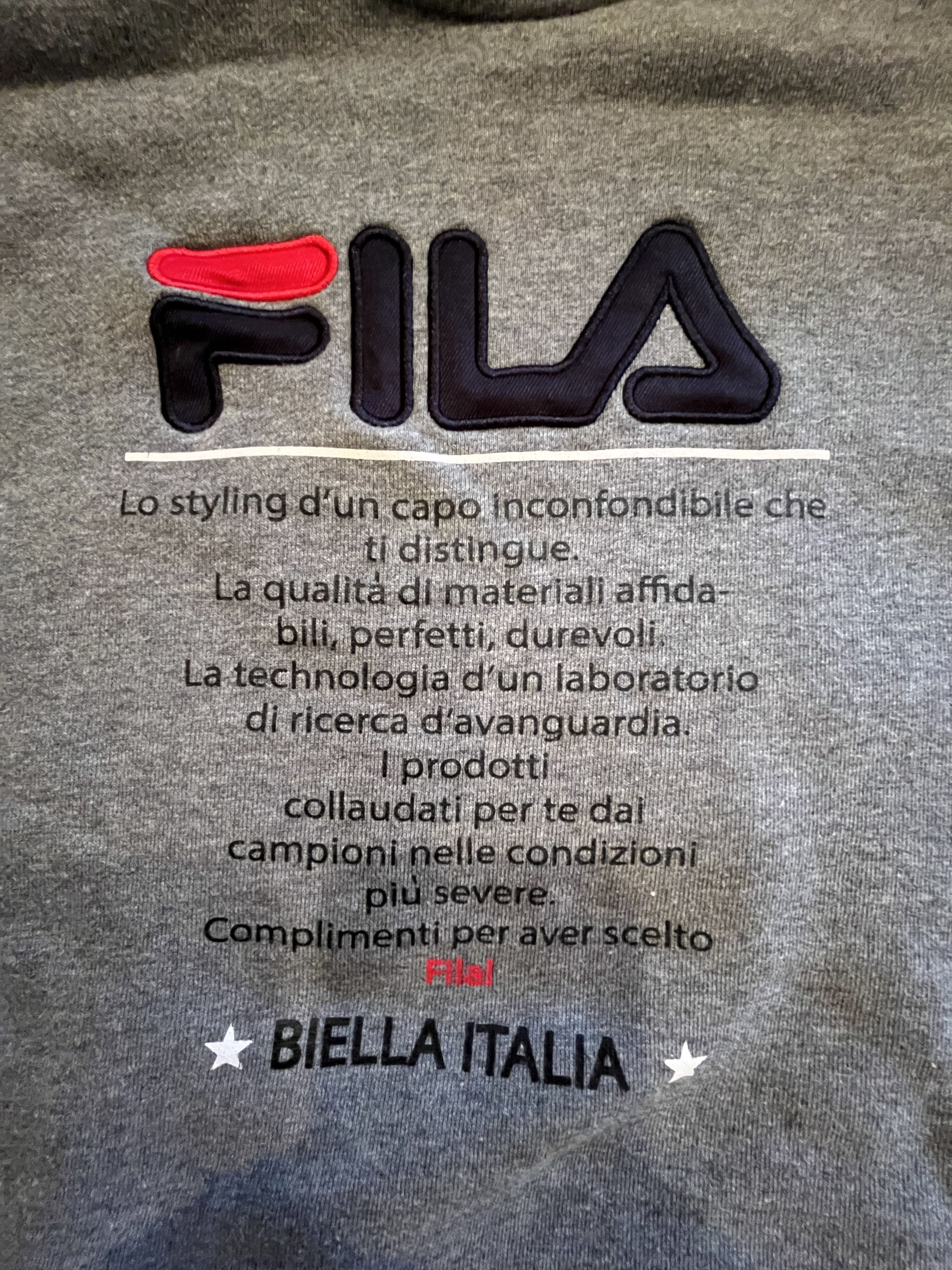 Fila FILA Biella Italia Crewneck Sweatshirt Size US M / EU 48-50 / 2 - 3 Thumbnail