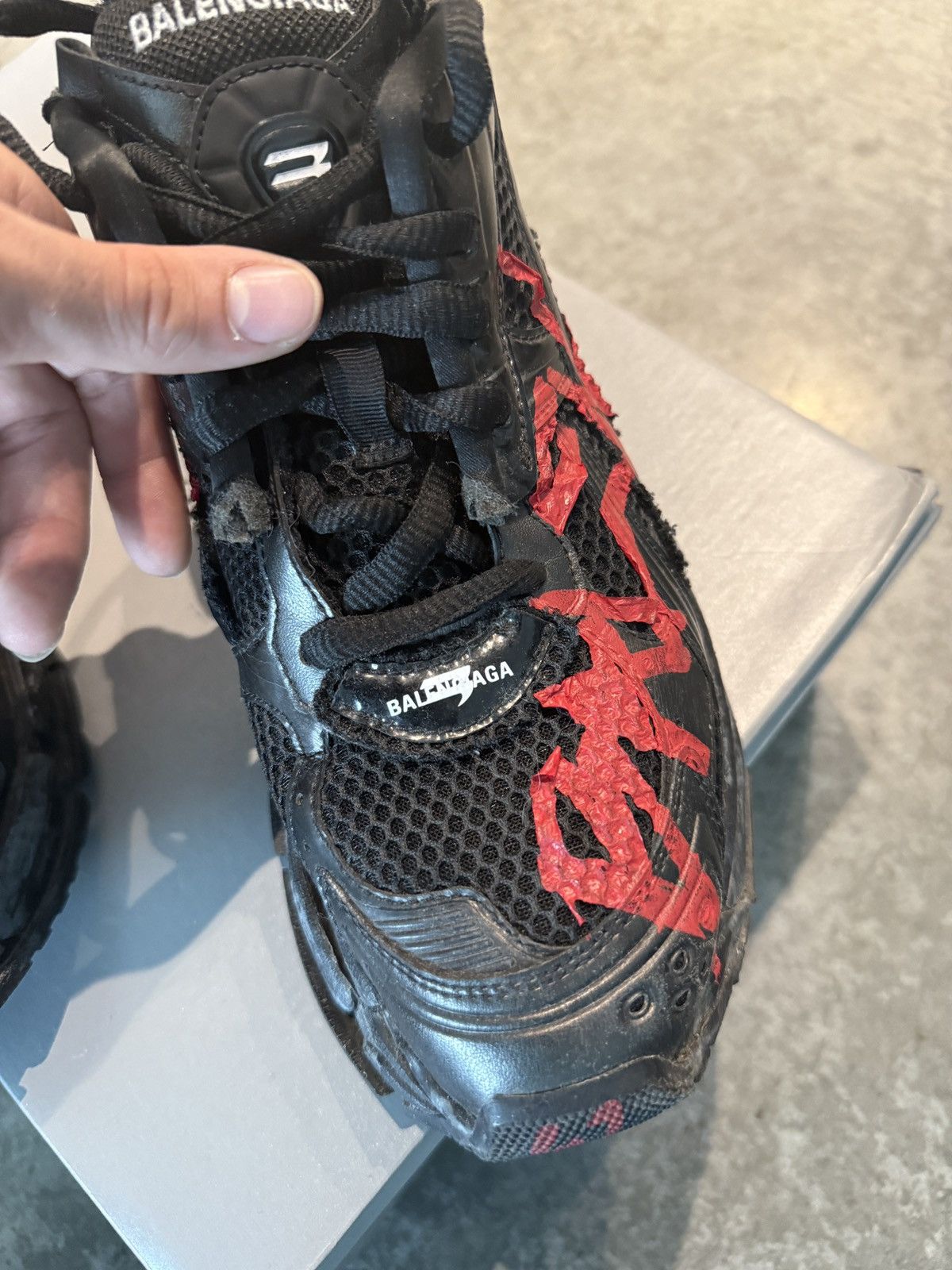 Balenciaga Balenciaga Graffiti Runners Size US 8.5 / EU 41-42 - 5 Thumbnail