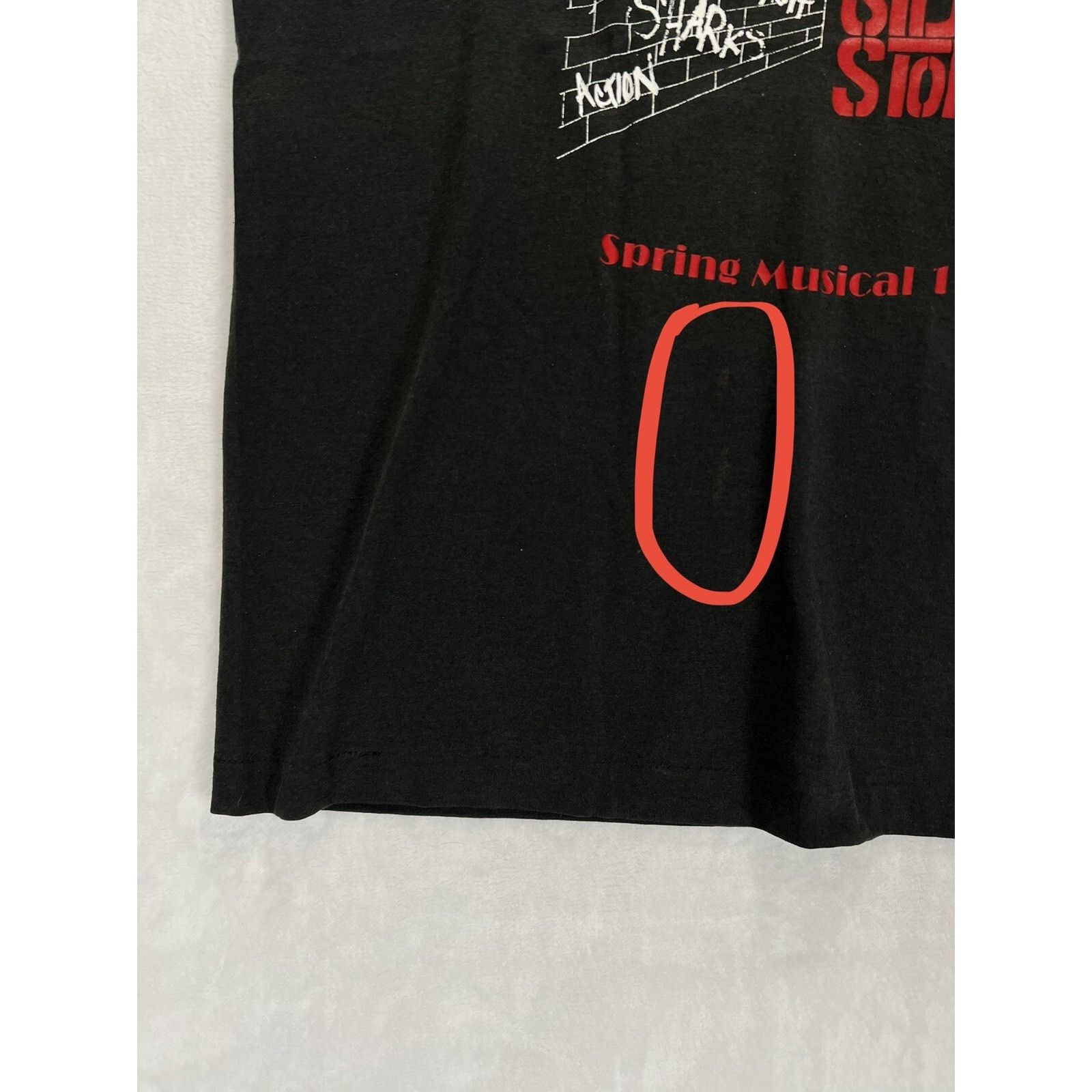 Fruit Of The Loom Vintage West Side Story Musical T-Shirt Size XL Oak Grove Hi Size US XL / EU 56 / 4 - 3 Thumbnail