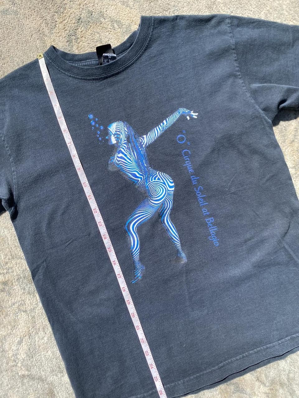 Vintage Rare 90s Black Cirque du Soleil Woman Graphic Tee MEDIUM Size US M / EU 48-50 / 2 - 1 Thumbnail