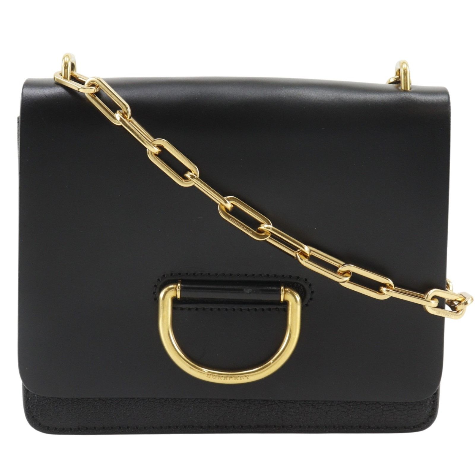 Burberry Burberry Burberry D Ring Calf Shoulder Bag Leather Shoulder Bag DUTY FREE for USA Size ONE SIZE - 1 Thumbnail