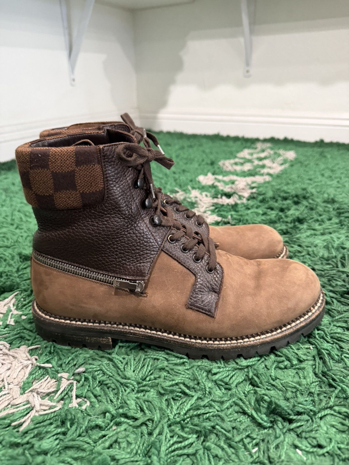 Louis Vuitton Louis Vuitton Monogram Combat Boots Size US 8.5 / EU 41-42 - 5 Thumbnail