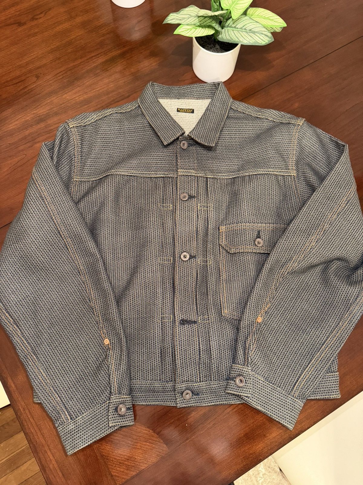 ジャケット・アウター KAPITAL Century denim westerner LONG 42 Kapital CENTURY DENIM Westerner Regular Jacket - N7S – Totem Brand Co.