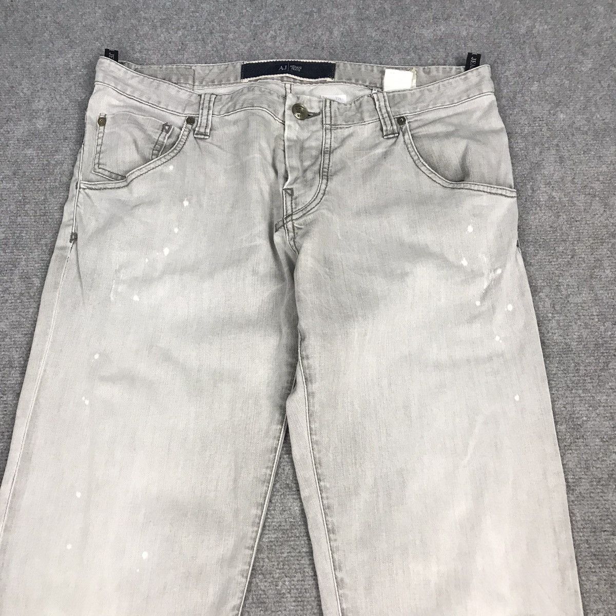 Armani × Emporio Armani × Japanese Brand ARMANI JEANS LIGHT WASH FADED DENIM PANTS Size US 34 / EU 50 - 3 Thumbnail