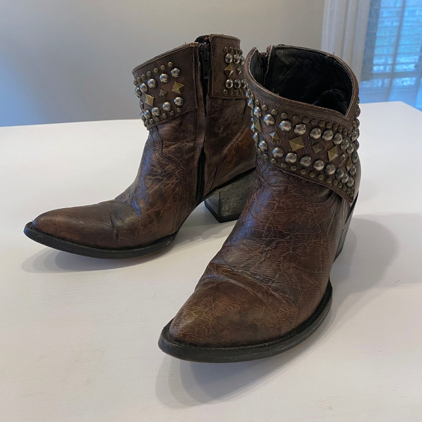Old Gringo Old Gringo Mini Belinda 7" Ankle Boots Size 7B Boots Booties Size US 7 / IT 37 - 2 Thumbnail