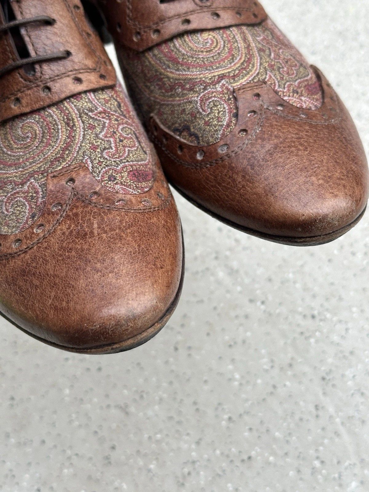 Etro Mens Etro Paisley Shoes Oxford Size 41 Size US 8 / EU 41 - 12 Thumbnail