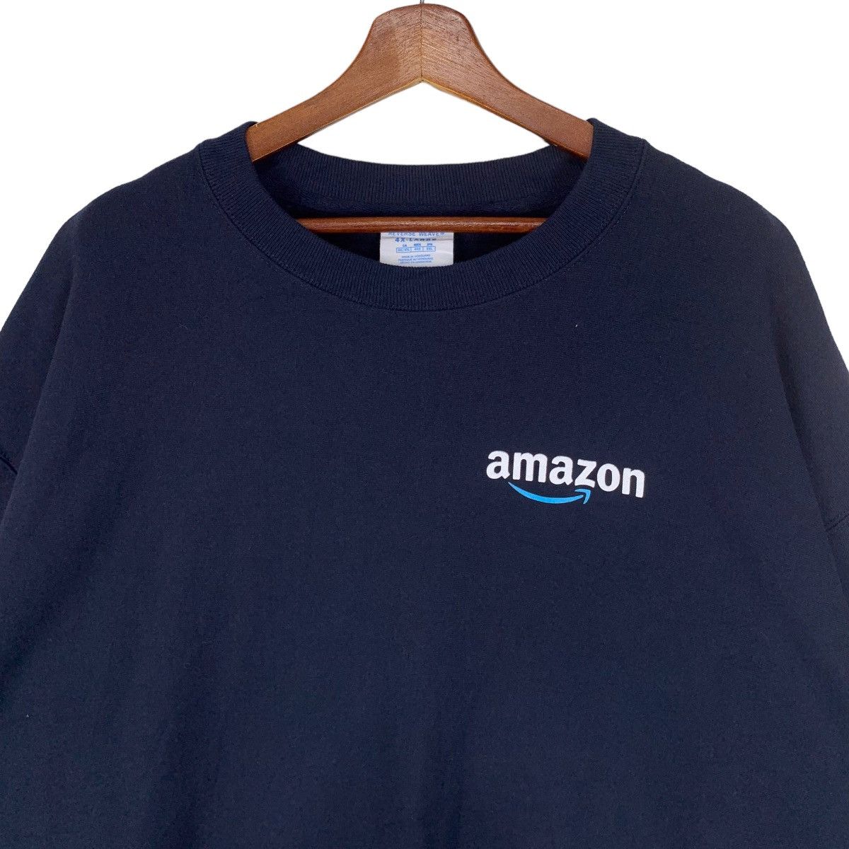 Champion × Vintage Vintage Champion 4X-Large Reverse Weave X Amazon Sweatshirt Size US XXL / EU 58 / 5 - 2 Thumbnail