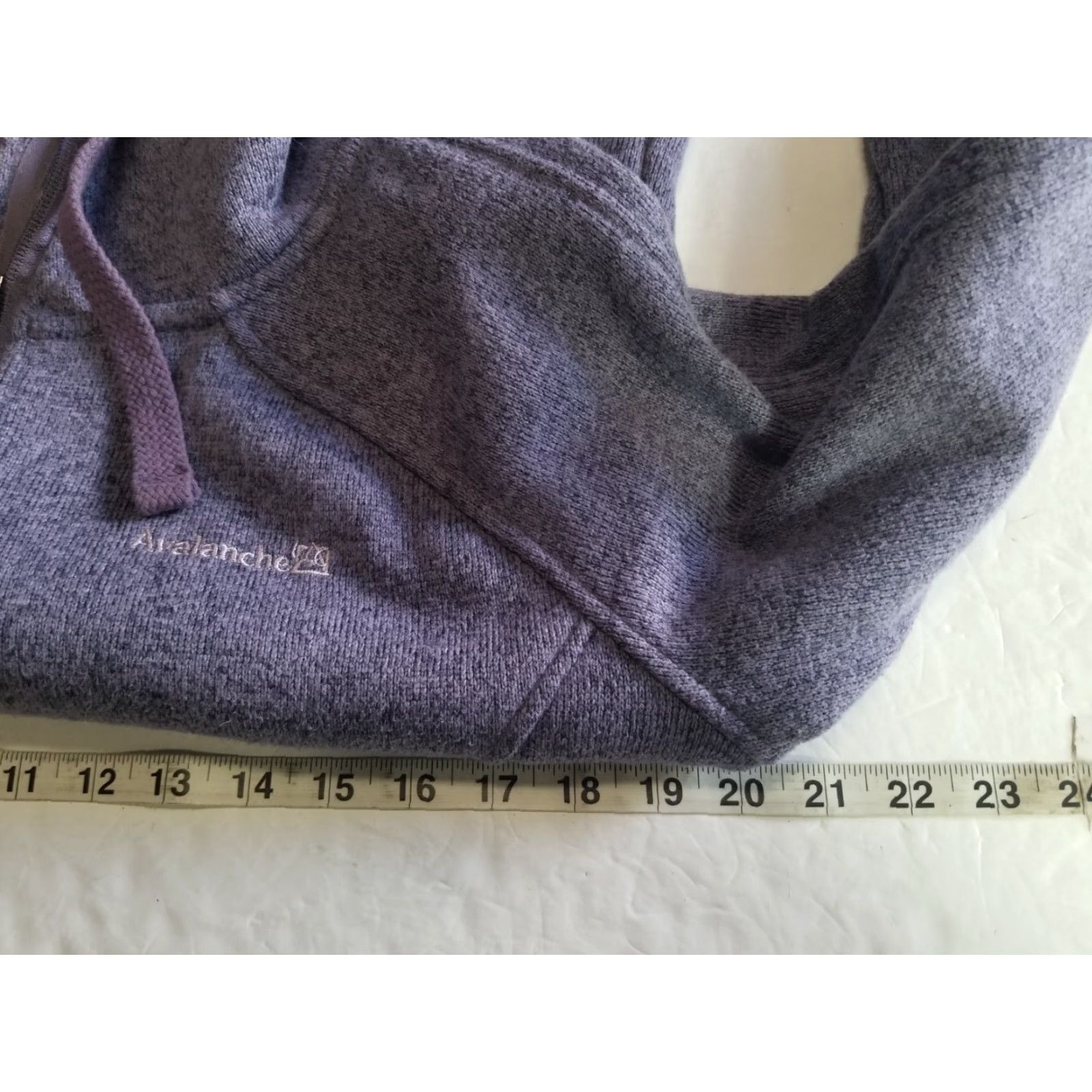Avalanche Avalanche Jacket Women M Fleece Full Zip Purple Outdoor Casual Hiking Backpacking, Basic Outdoor Apparel Size M / US 6-8 / IT 42-44 - 4 Thumbnail