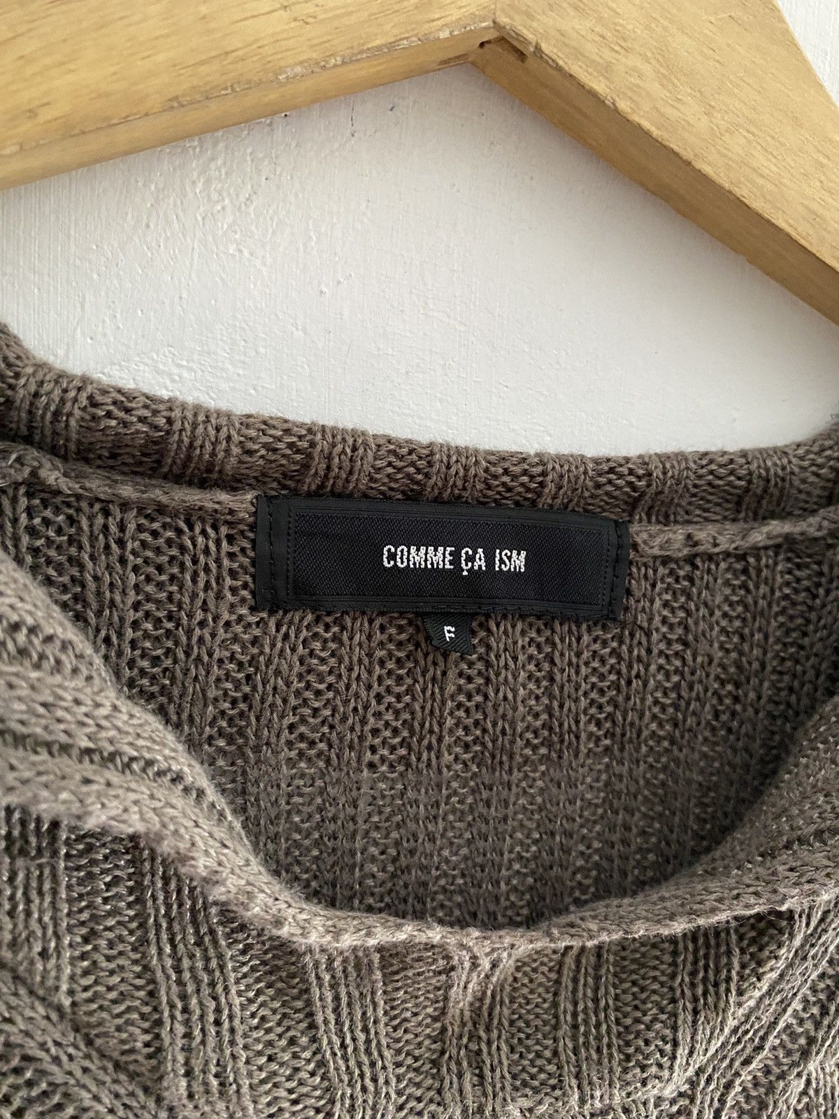 Comme Ca Ism Japanese comme ca ism distressed knit helmutlang style Size US M / EU 48-50 / 2 - 5 Thumbnail