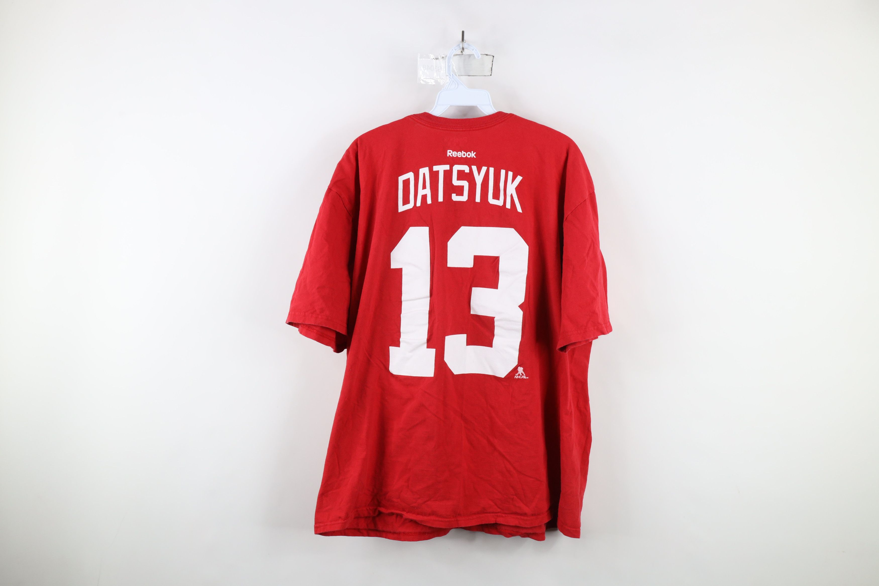 Reebok × Vintage Vintage Reebok Datsyuk Detroit Red Wings Hockey T-Shirt #13 Size US XXL / EU 58 / 5 - 10 Thumbnail