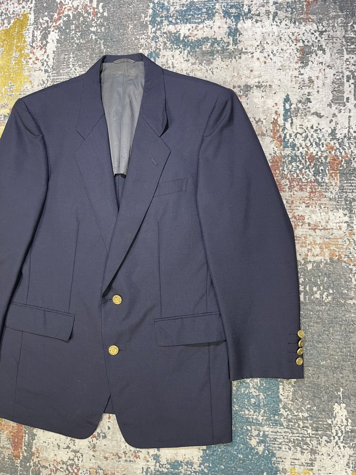 Christian Dior Monsieur Christian Dior Monsieur Single Breasted Double Slit Blazer Size US M / EU 48-50 / 2 - 5 Thumbnail