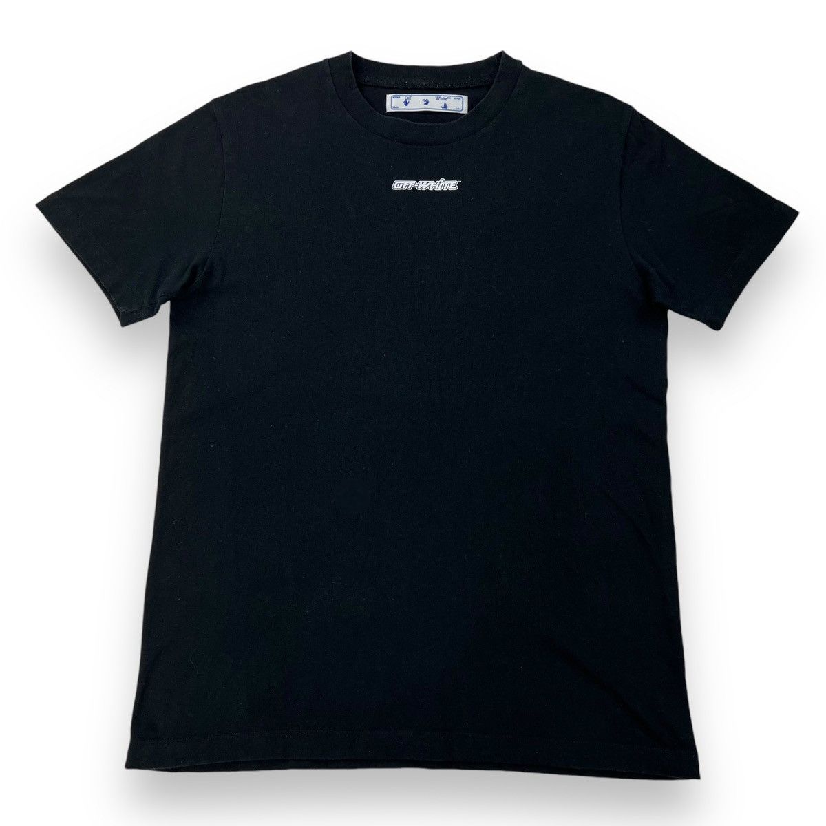 Off-White Off-White Blue Marker Arrows T Shirt Size US M / EU 48-50 / 2 - 2 Thumbnail