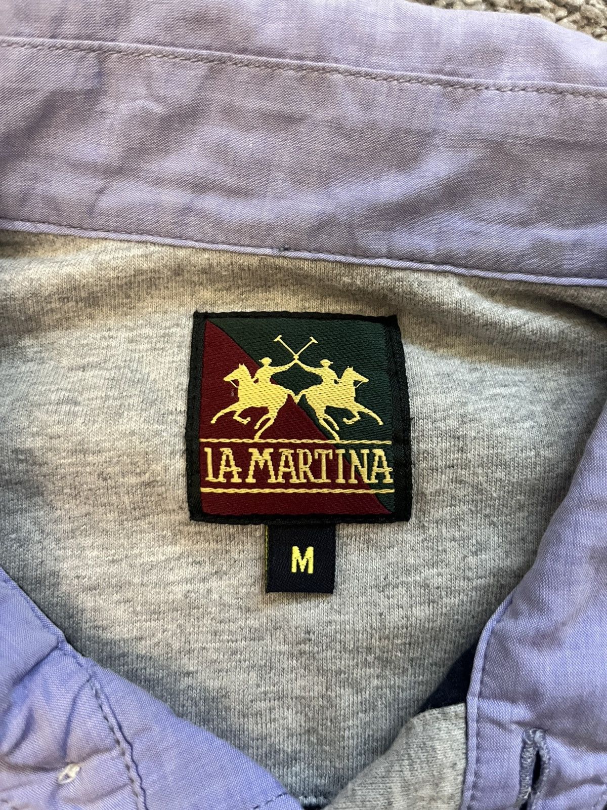 La Martina Vintage La Martina Regiment Center Logo Polo T-Shirt Y2k Size US M / EU 48-50 / 2 - 3 Thumbnail