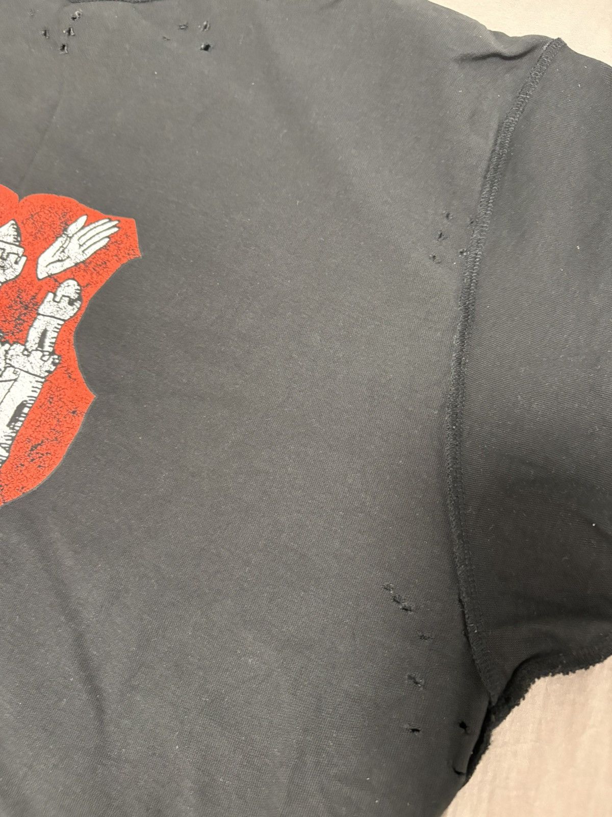 Balenciaga Antwerpen Distressed Inside Out Shirt Size US S / EU 44-46 / 1 - 3 Thumbnail