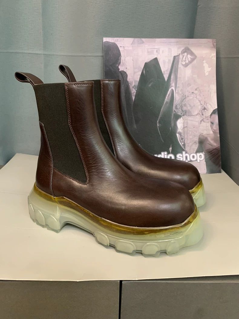 Rick Owens Rick Owens Black leather boots Size US 8.5 / IT 38.5 - 2 Thumbnail