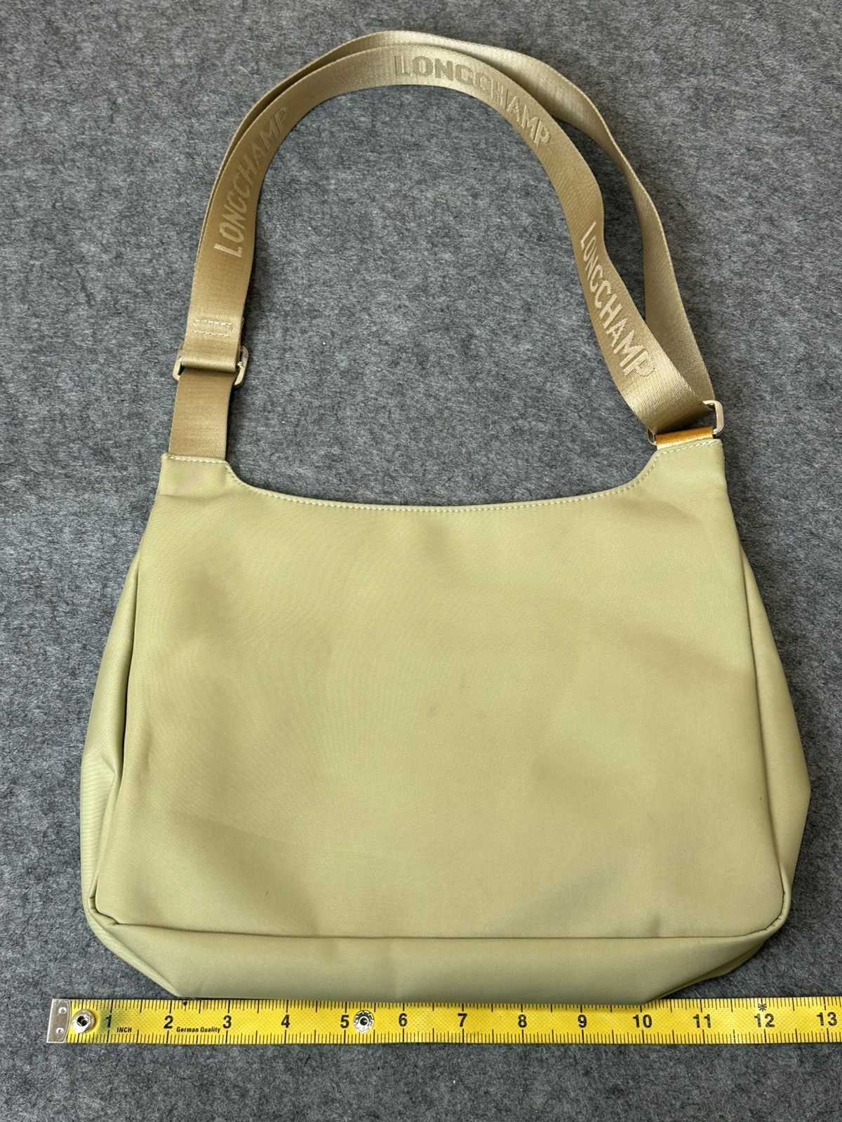 Longchamp vintage Longchamp beige nylon crossbody bag. Size ONE SIZE - 19 Thumbnail