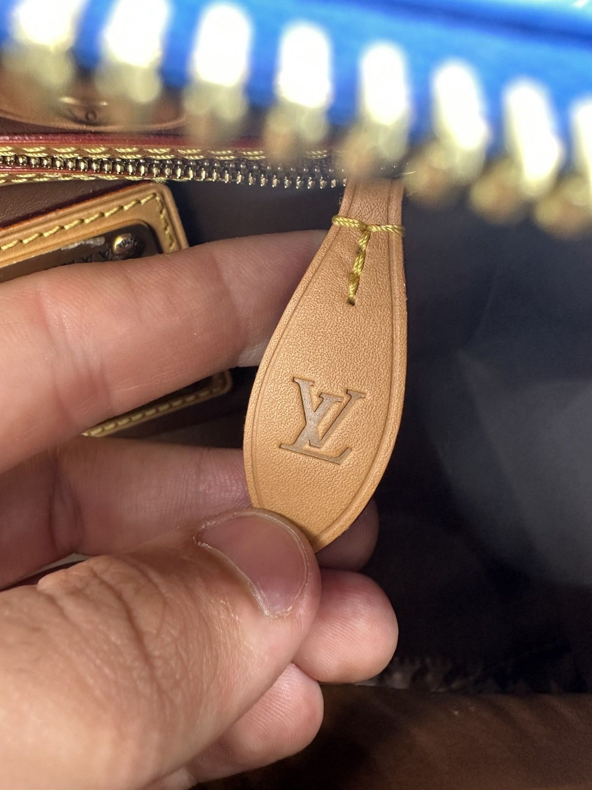 Louis Vuitton Louis Vuitton Speedy P9 25 Blue – Pharrell 1st LV Collection Size ONE SIZE - 11 Thumbnail