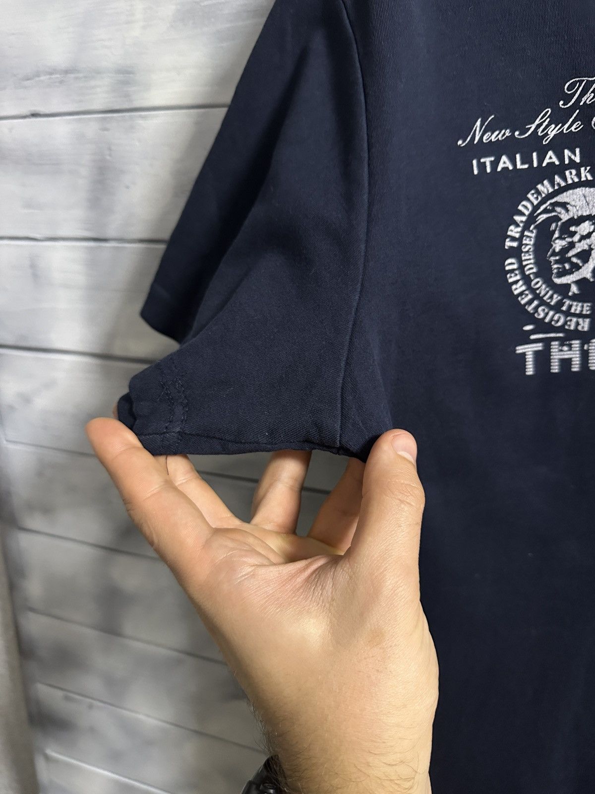 Diesel × Vintage Rare Vintage T-Shirt Diesel The Great Adventure Punk Logo Size US XL / EU 56 / 4 - 5 Thumbnail