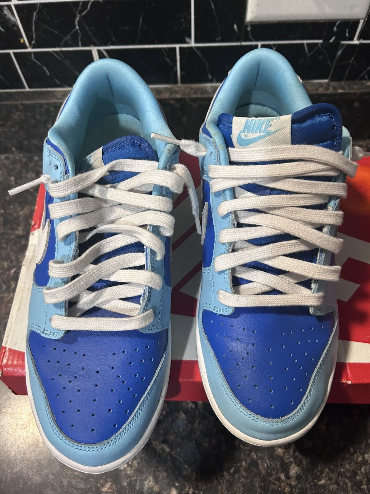 Nike Nike Dunk Low Retro QS 'Argon' 2022 Size US 8.5 / EU 41-42 - 1 Thumbnail