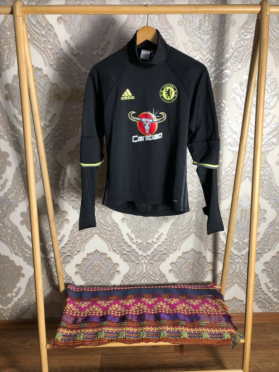 Adidas VINTAGE ADIDAS FC CHELSEA LONDON ENGLAND SOCCER JERSEY RETRO Size US S / EU 44-46 / 1 - 1 Thumbnail