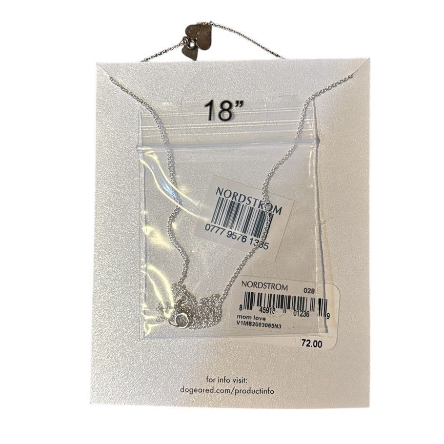 Other DOGEARED Mom Love Necklace 18” Chain + SS Heart Charms | NWT Size ONE SIZE - 2 Thumbnail
