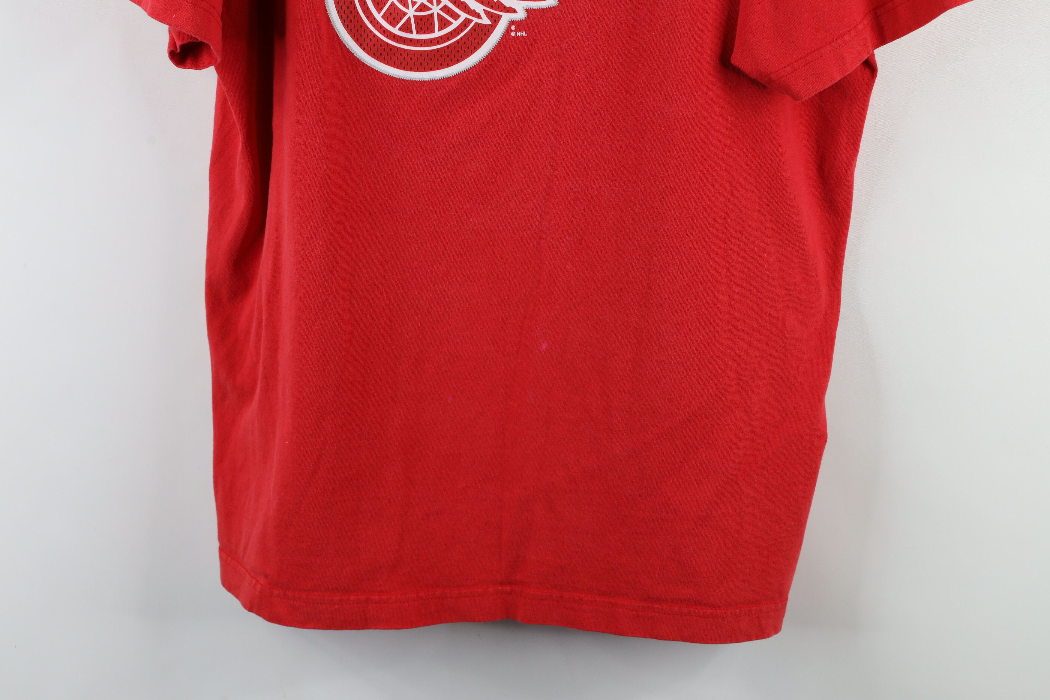 Reebok × Vintage Vintage Reebok Lidstrom Detroit Red Wings Jersey T-Shirt Size US L / EU 52-54 / 3 - 3 Thumbnail