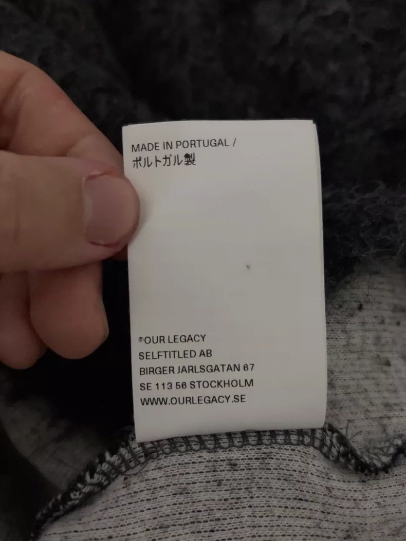 Our Legacy our legacy size 50 Mahai woollen thin sweater 2502-Nextarro Size US M / EU 48-50 / 2 - 5 Thumbnail
