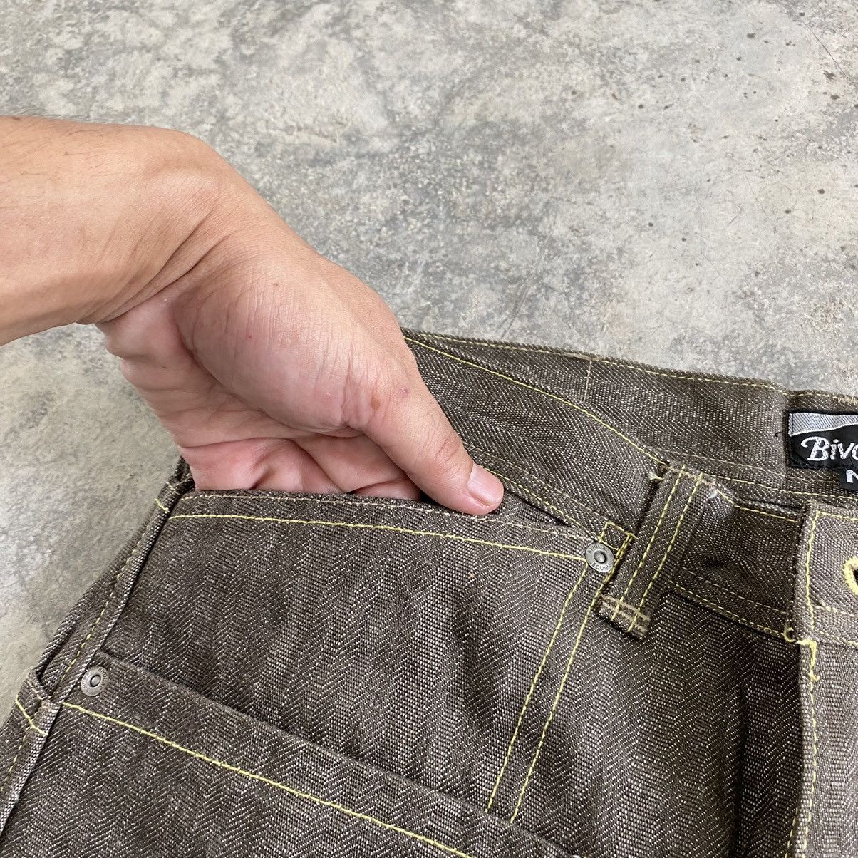 Japanese Brand Vintage Bivouac Japan Double knee HBT Workwear Denim Size US 32 / EU 48 - 10 Thumbnail