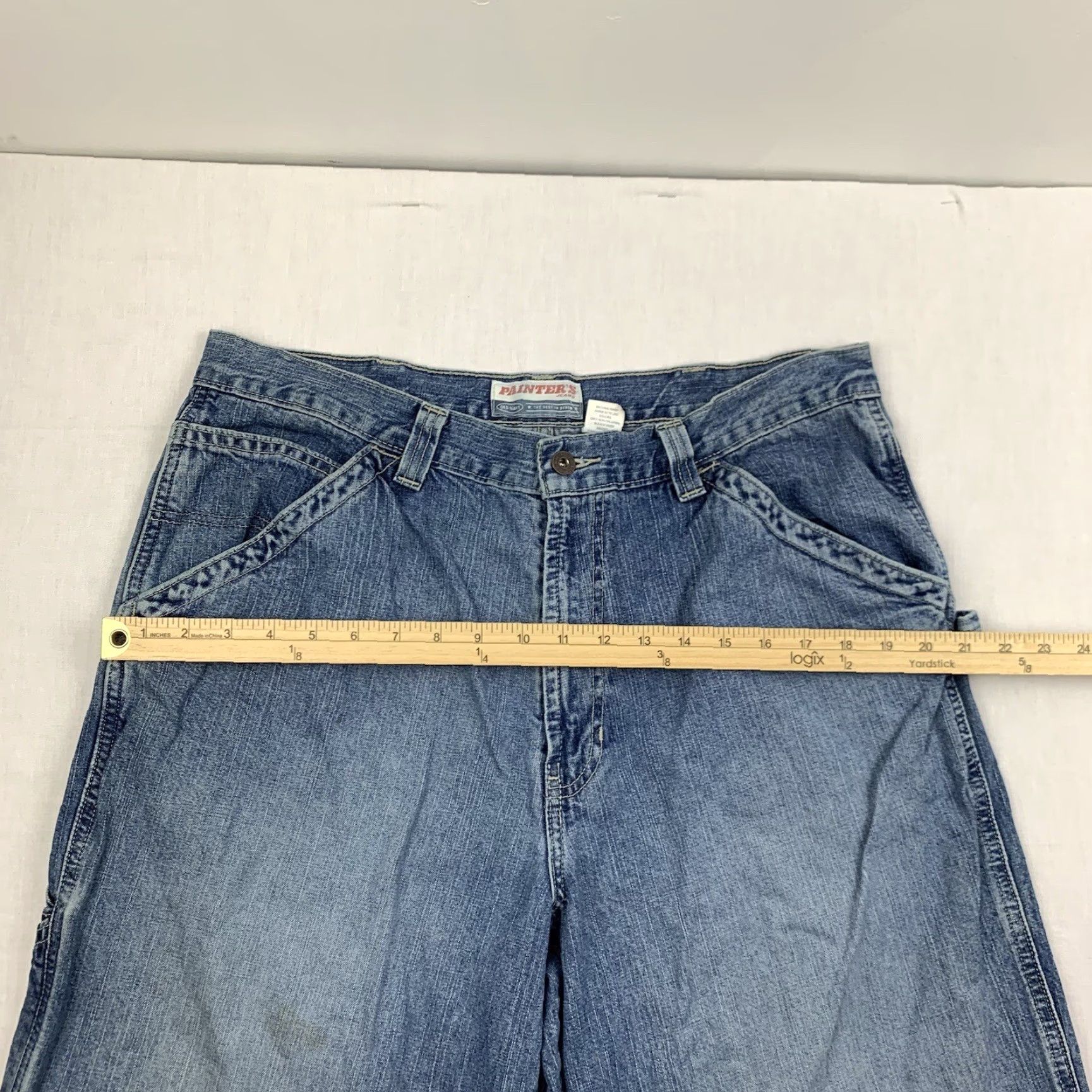 Old Navy VINTAGE Old Navy Jeans Adult 36x32 Blue Baggy Fit Grunge USA 90s Mens Size US 36 / EU 52 - 7 Thumbnail