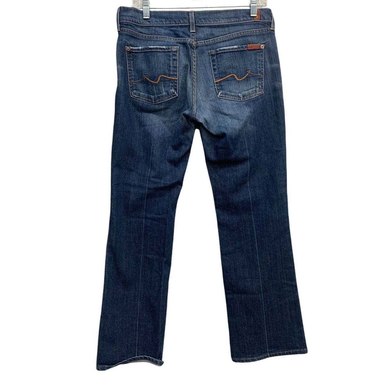 7 For All Mankind 7 For All Man Kind Dark Wash Jeans SZ 30 CUT: 702011 Size 32" / US 10 / IT 46 - 2 Thumbnail