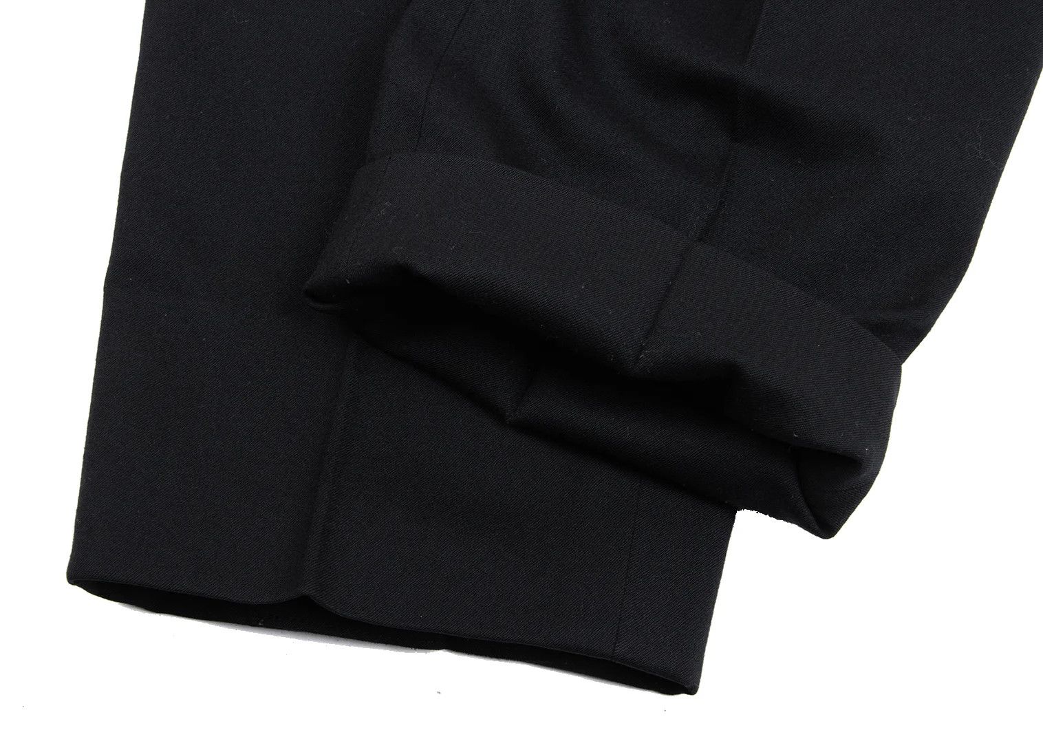 Jean Paul Gaultier Wool Tuck Wide Tapered Pants Black Size 50 Size US 34 / EU 50 - 9 Thumbnail