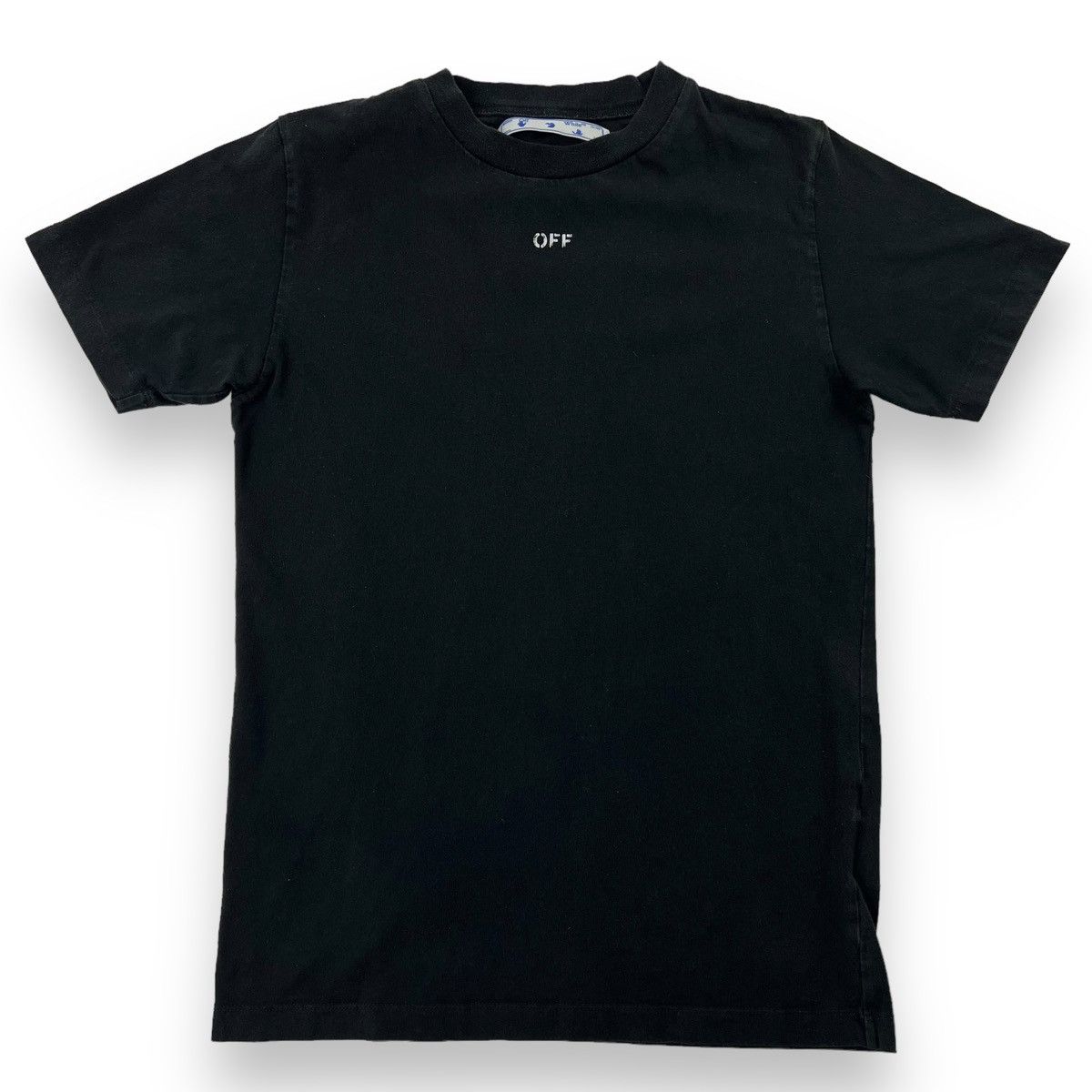 Off-White Off-White Stencil Arrows Black T Shirt Size US S / EU 44-46 / 1 - 2 Thumbnail