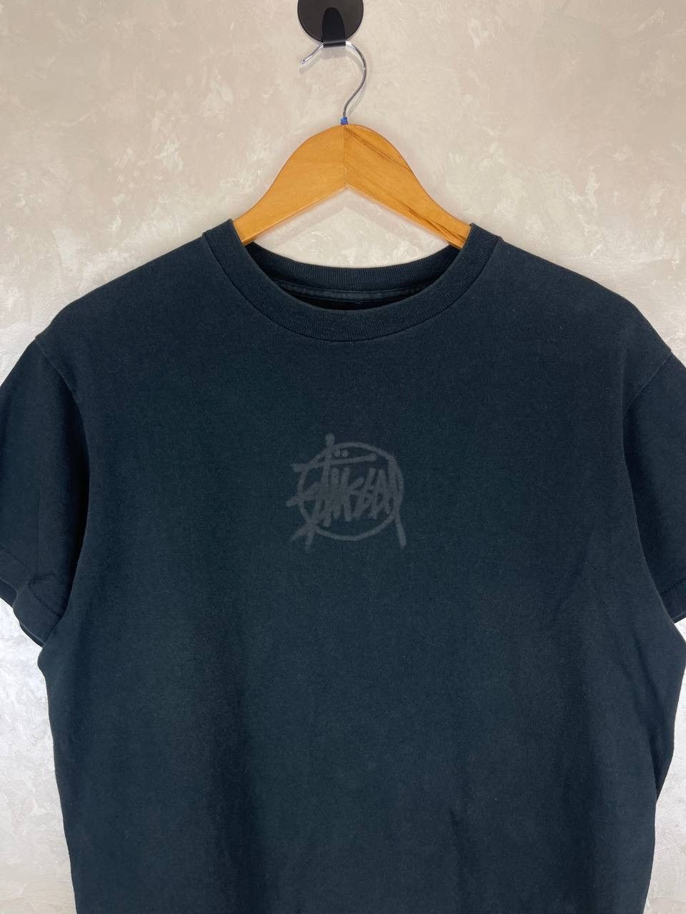 Stussy Vintage Stussy Logo T Shirt Made USA Cotton M Size US M / EU 48-50 / 2 - 2 Thumbnail