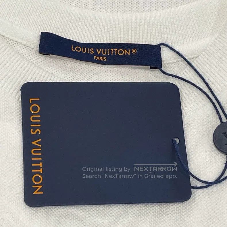 Louis Vuitton Louis Vuitton Dark Checkerboard White Short Sleeve Size US S / EU 44-46 / 1 - 5 Thumbnail