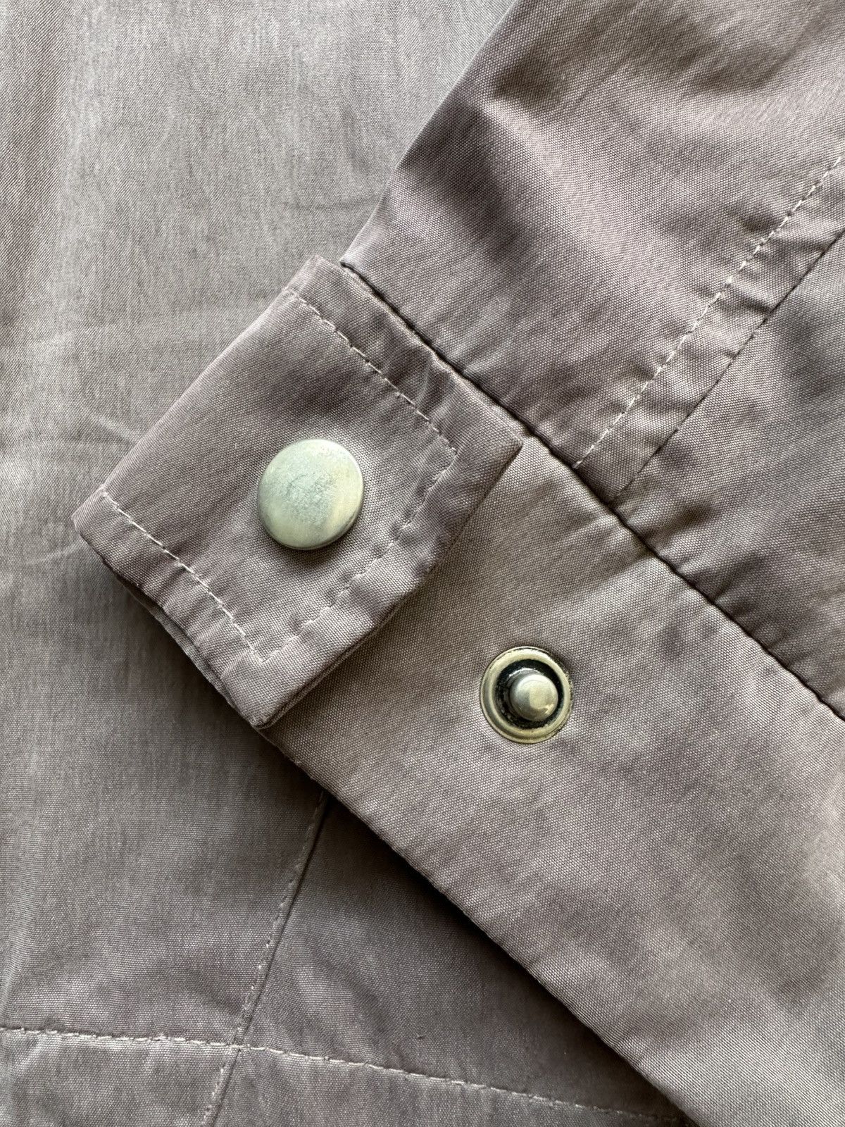 Japanese Brand 00's And A light paneled glossy zipper jacket Size US M / EU 48-50 / 2 - 18 Thumbnail