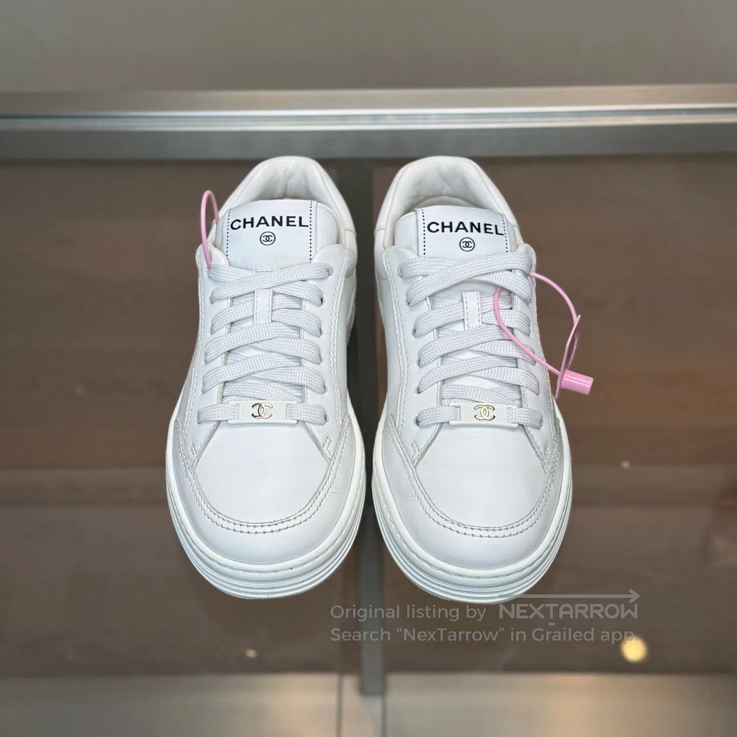 Chanel Chanel Platinum letter logo board shoes Size US 5 / IT 35 - 2 Thumbnail