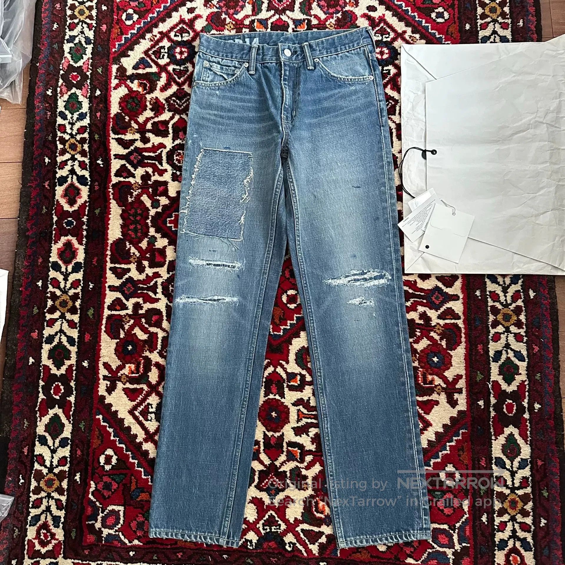 Visvim visvim 18ss Journeyman Wide Mud Jeans. Size US 30 / EU 46 - 1 Thumbnail