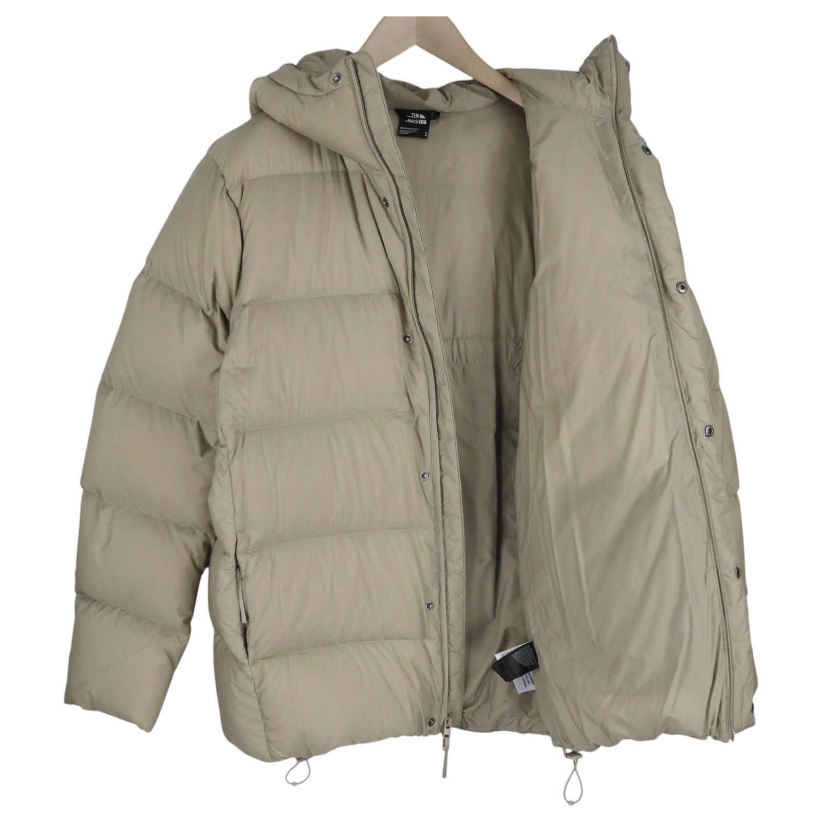 The North Face M Beige 700 Down Hooded Puffer Quilted 81472 Size US M / EU 48-50 / 2 - 4 Thumbnail