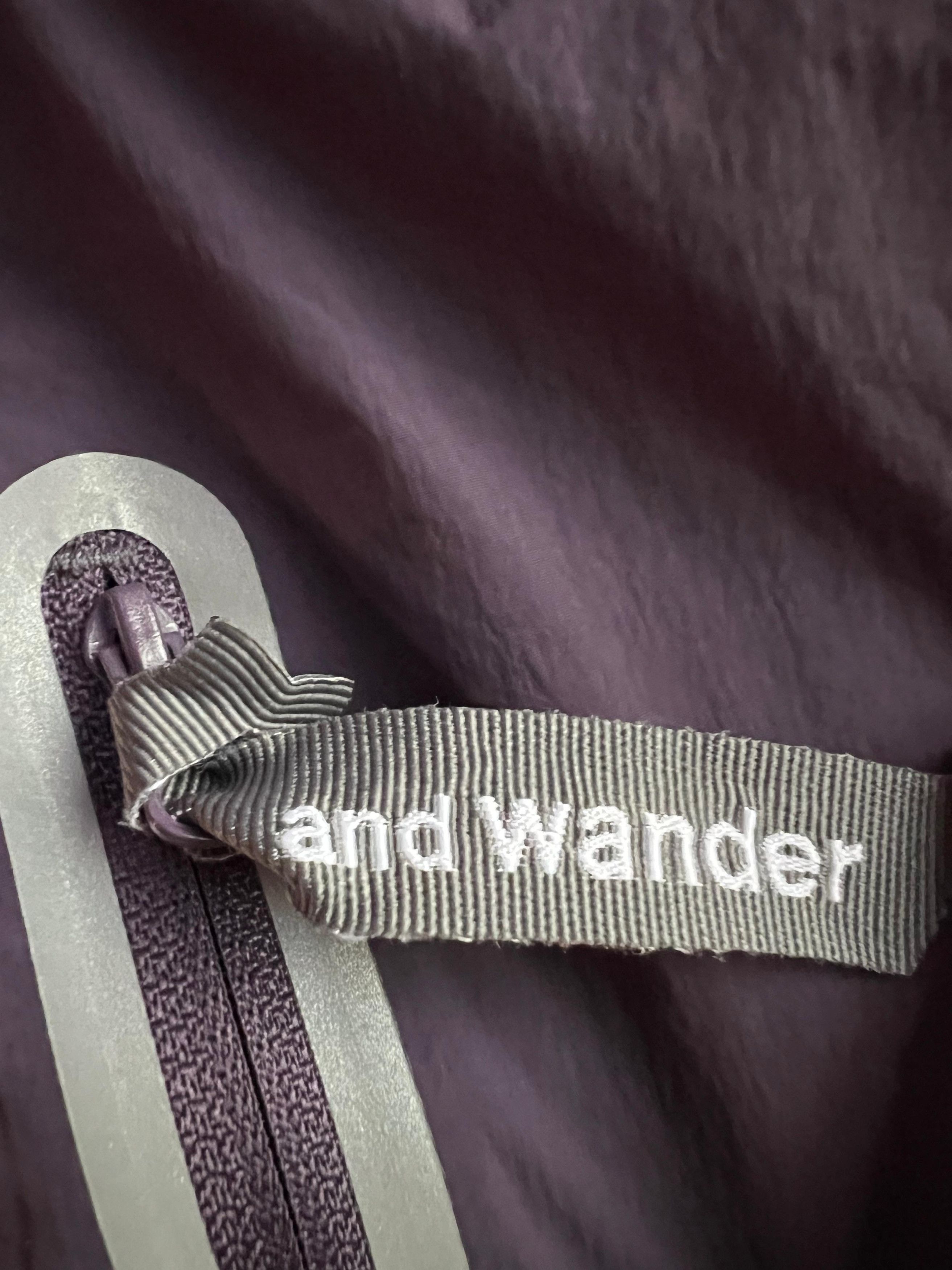 And Wander × Gramicci Patchwork Wind Tee Purple Size US M / EU 48-50 / 2 - 5 Thumbnail