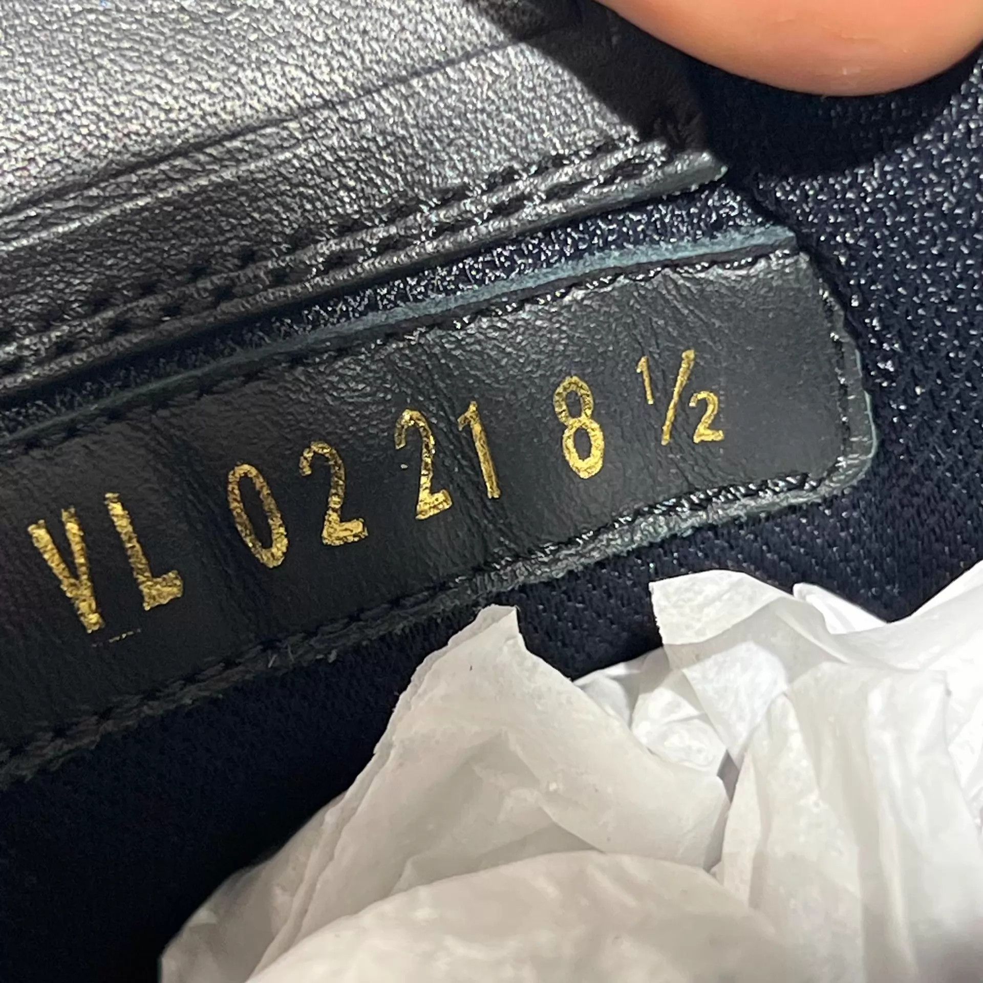 Louis Vuitton Louis Vuitton LV Trainer Black Samurai UK8.5/42.5 Size US 9.5 / EU 42-43 - 8 Thumbnail